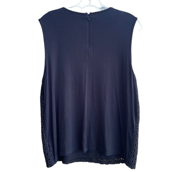 Talbots Crocheted Sleeveless Top - Picture 2 of 11